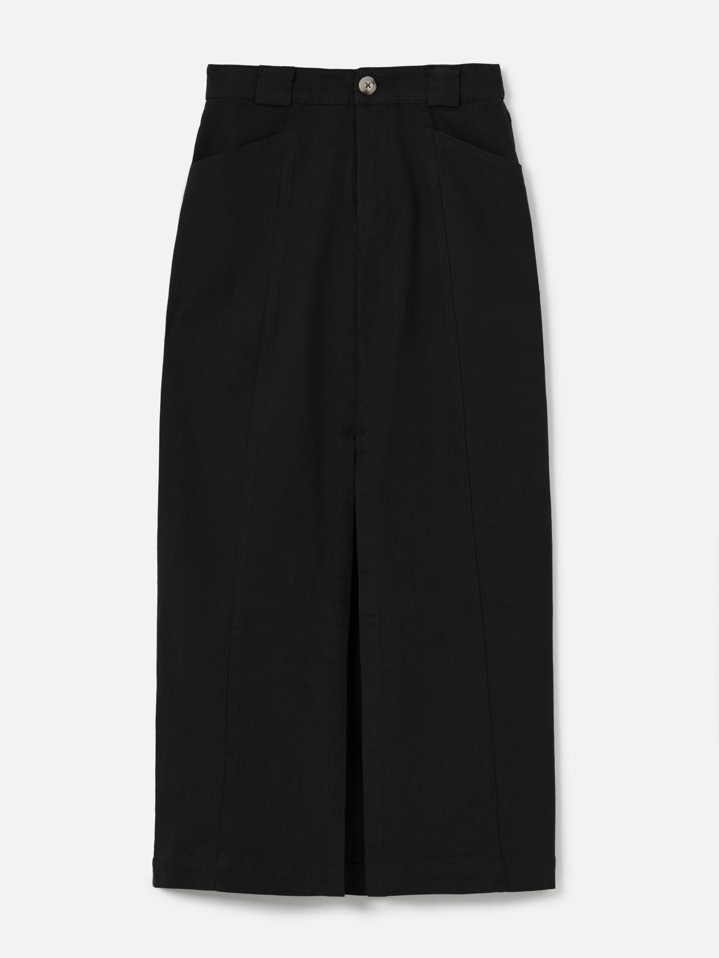 MONK & LOU BOTTOMS Black / 00 Aviva Column Skirt