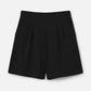 MONK & LOU BOTTOMS Black / 00 Brenna Mid-Rise Bermuda Short