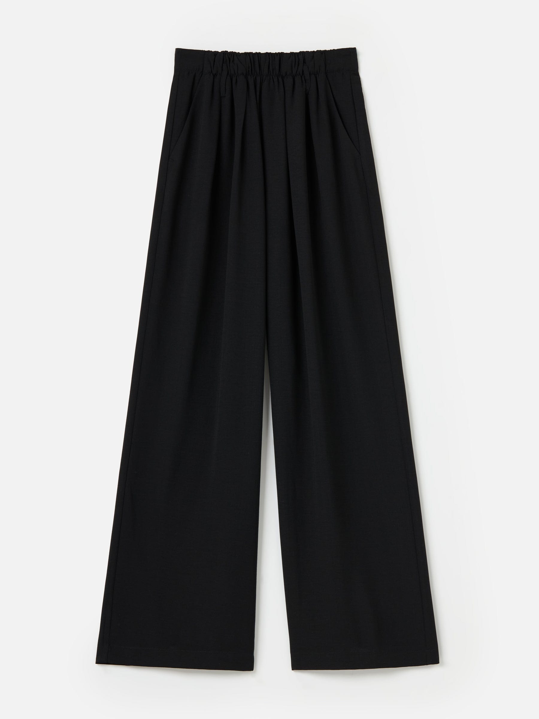 Monk & Lou Bottoms Black / 2XS Avril Wide Leg Pants