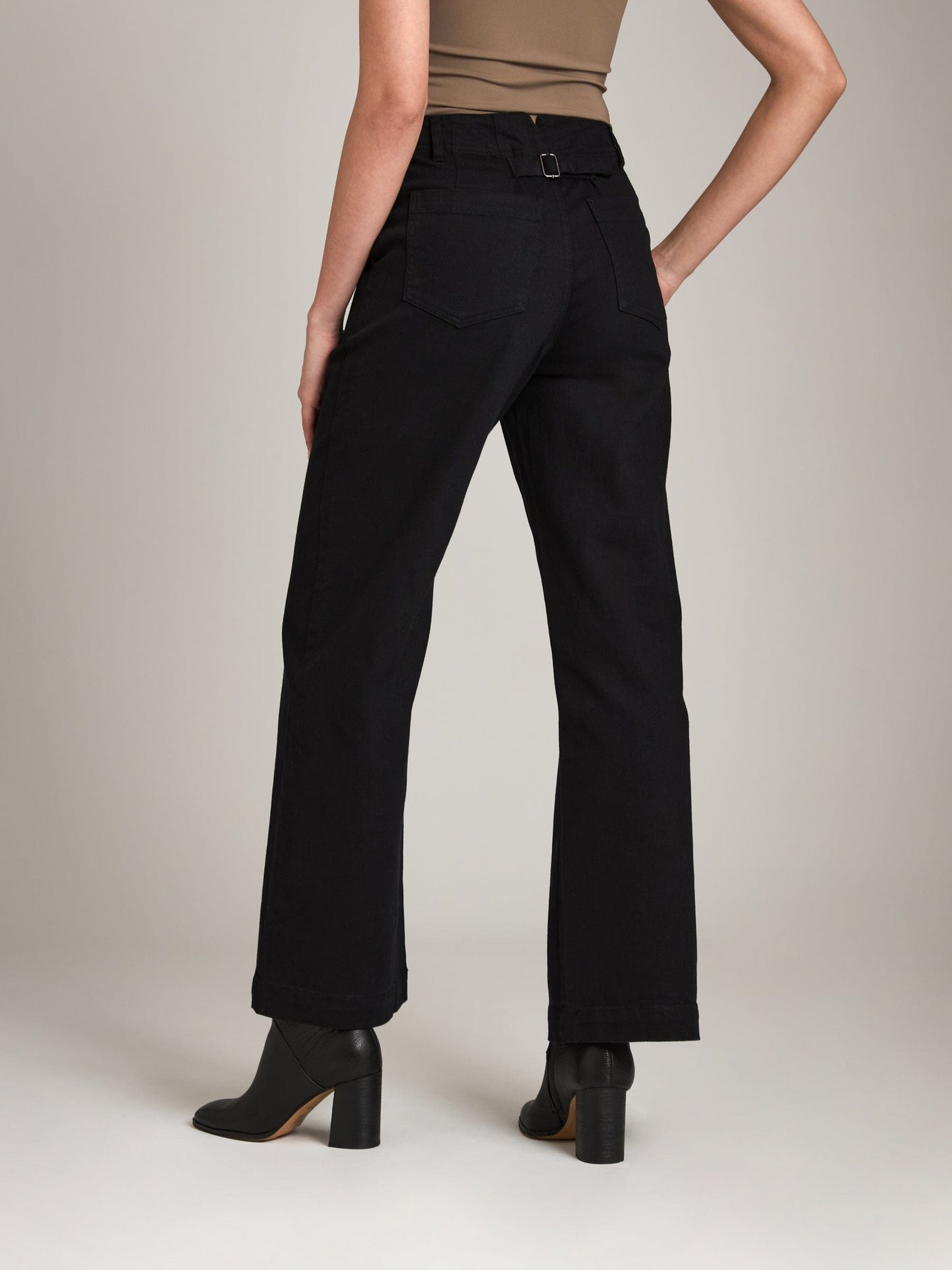 Bottoms - Monk & Lou - Cotton Kristin Wide Leg Pants - PLENTY