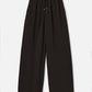 Monk & Lou BOTTOMS Espresso / 2XS Kieran Wide Pant