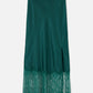 Monk & Lou BOTTOMS Greenlake / 0 Adalyn Lace Hem Bias Slit Skirt