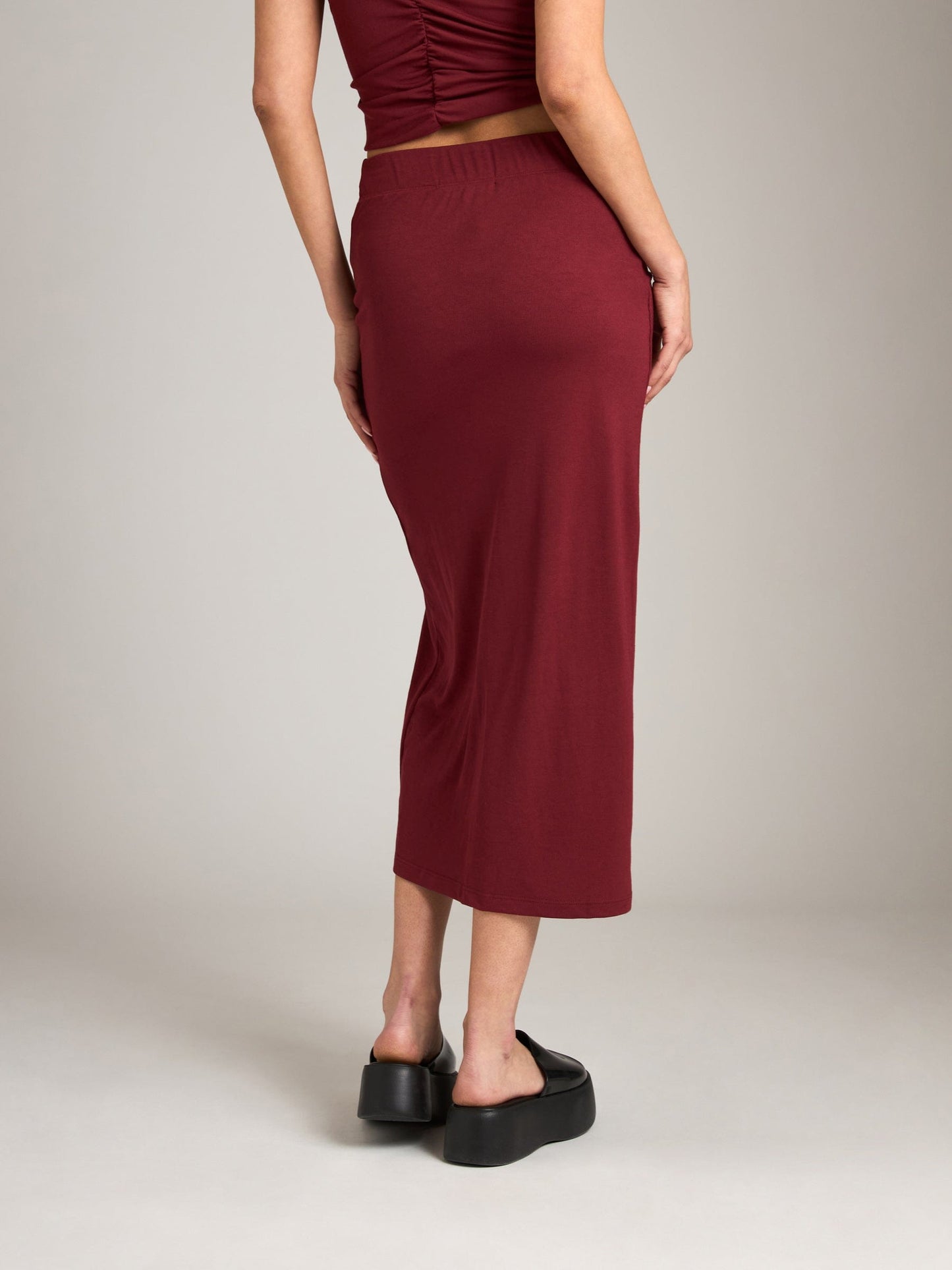 Bottoms - Monk & Lou - Luella Ruched Skirt - PLENTY