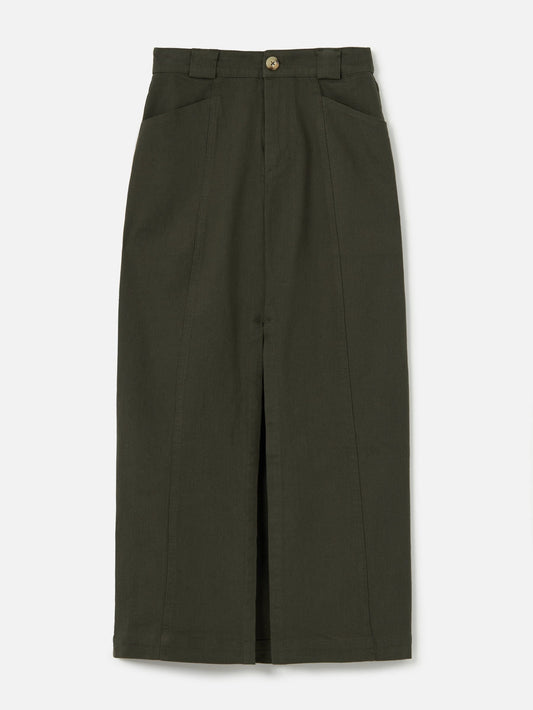 MONK & LOU BOTTOMS Oil / 00 Aviva Column Skirt