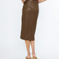 Monk & Lou bottoms Seluna Wrap Midi Skirt