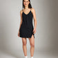 Dresses - Monk & Lou - Dobby Roxanne Slit Short Dress - PLENTY