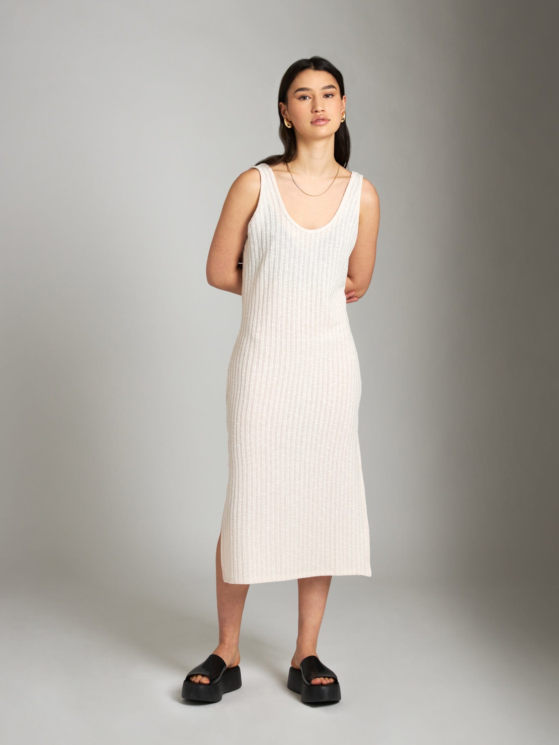 Dresses - Monk & Lou - Knit Marisol Tank Dress - PLENTY