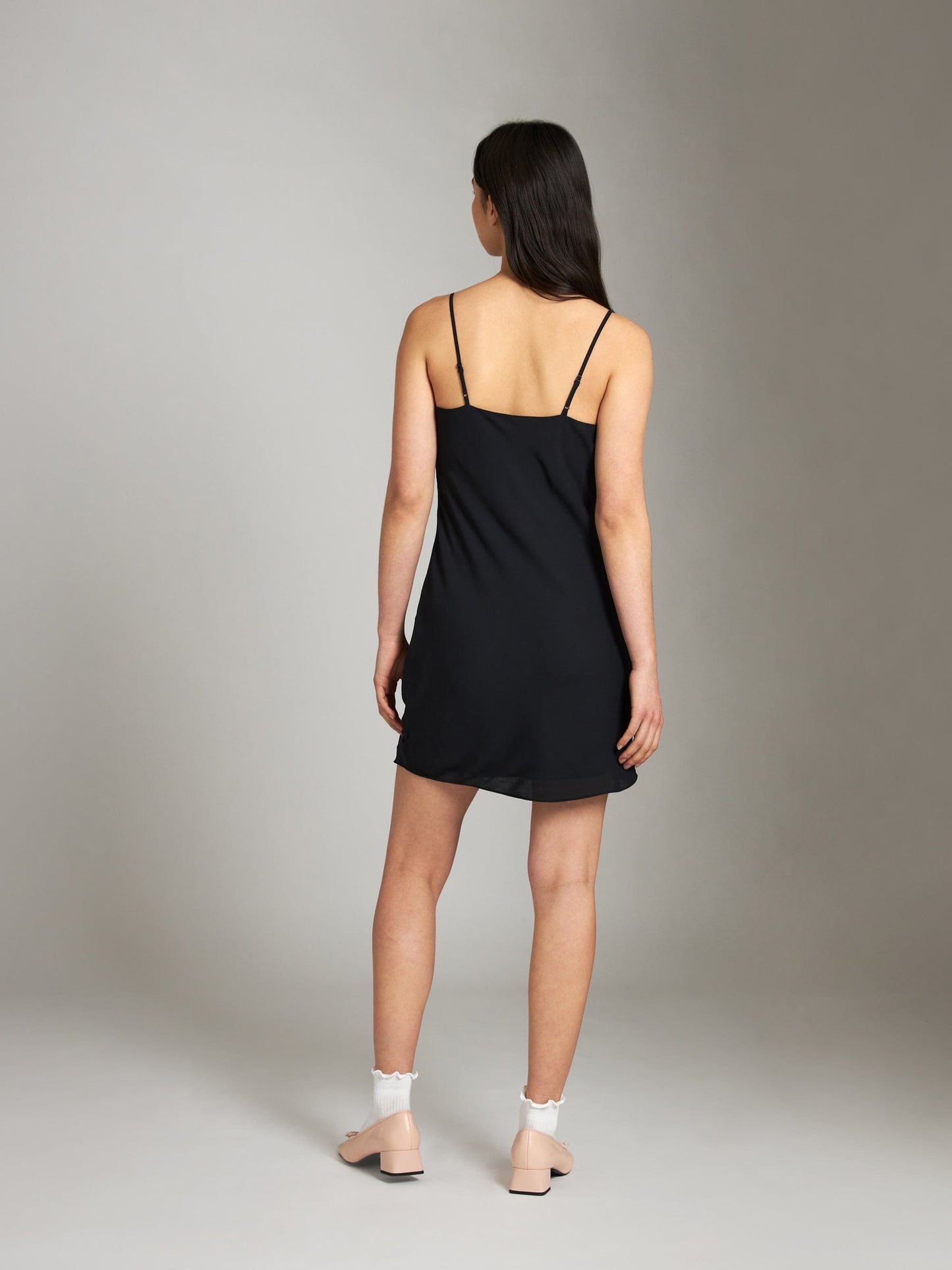 Dresses - Monk & Lou - Dobby Roxanne Slit Short Dress - PLENTY