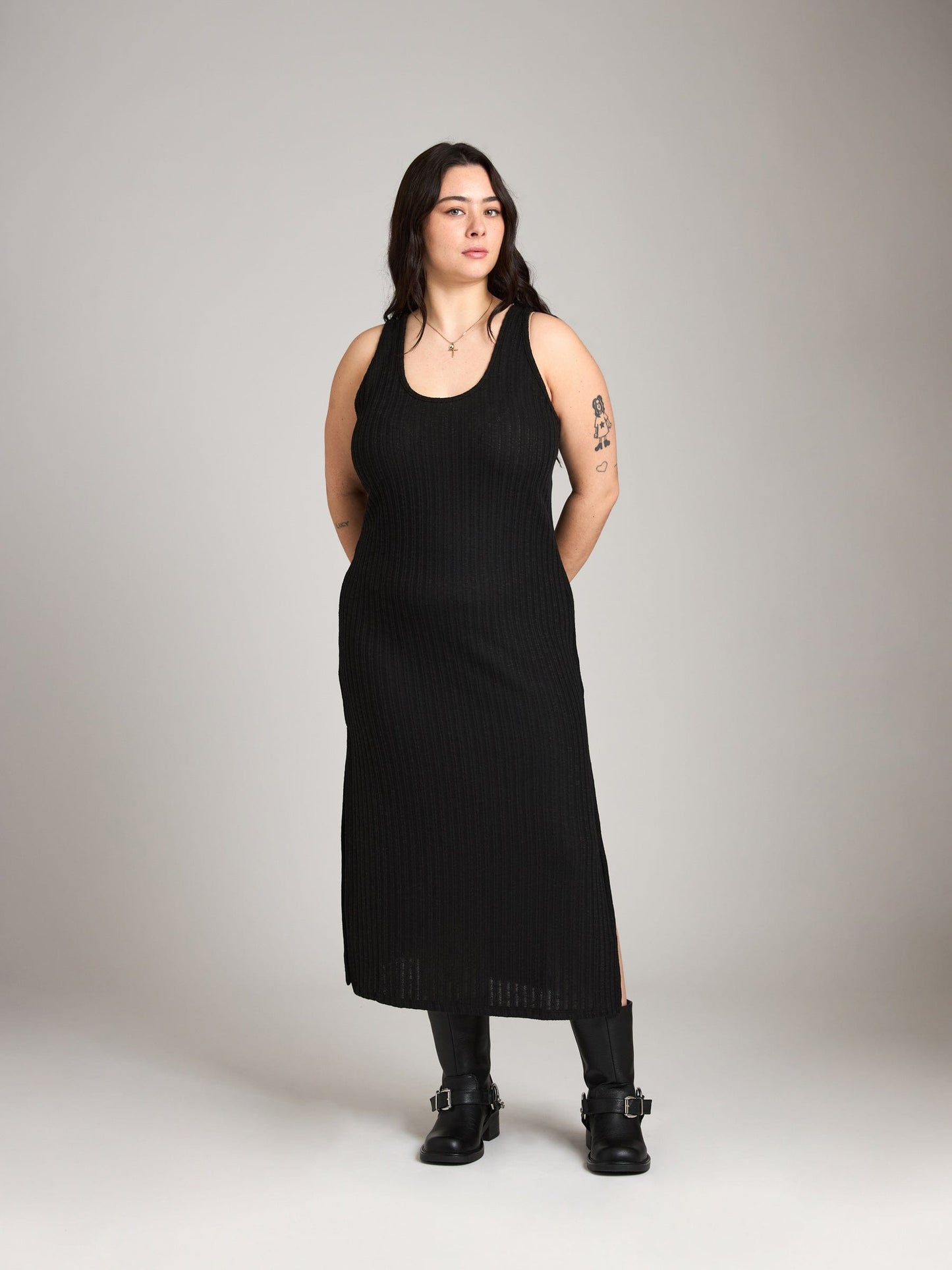 Dresses - Monk & Lou - Knit Marisol Tank Dress - PLENTY