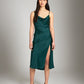 Monk & Lou Dresses Satin Tazia Cowl Dress