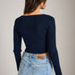 Sweater - Monk & Lou - Capri Cropped Cardigan - PLENTY