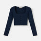 Sweater - Monk & Lou - Capri Cropped Cardigan - PLENTY