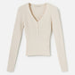 Sweater - Monk & Lou - Brenda Scallop Neck Sweater - PLENTY