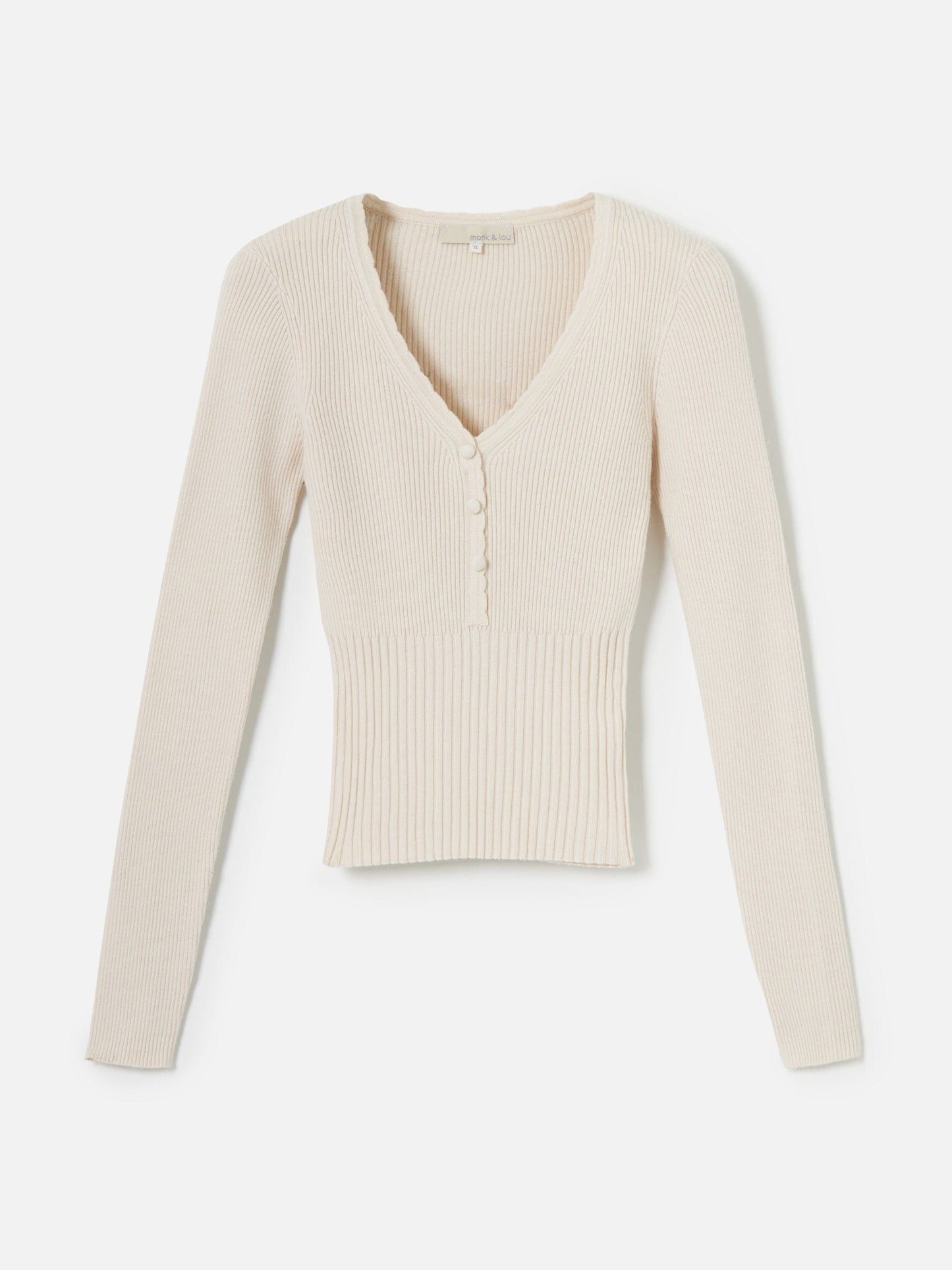 Sweater - Monk & Lou - Brenda Scallop Neck Sweater - PLENTY