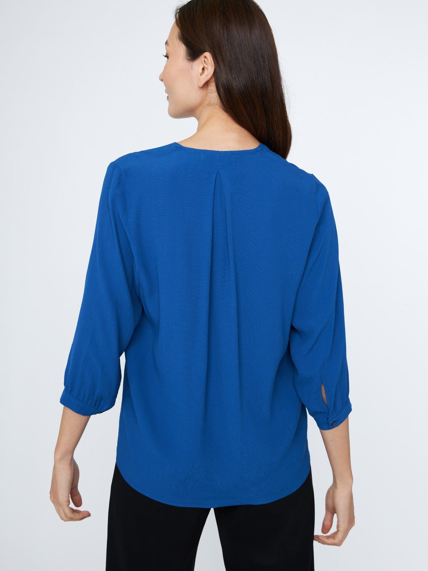 tops - Monk & Lou - Colette Pleated Blouse - PLENTY