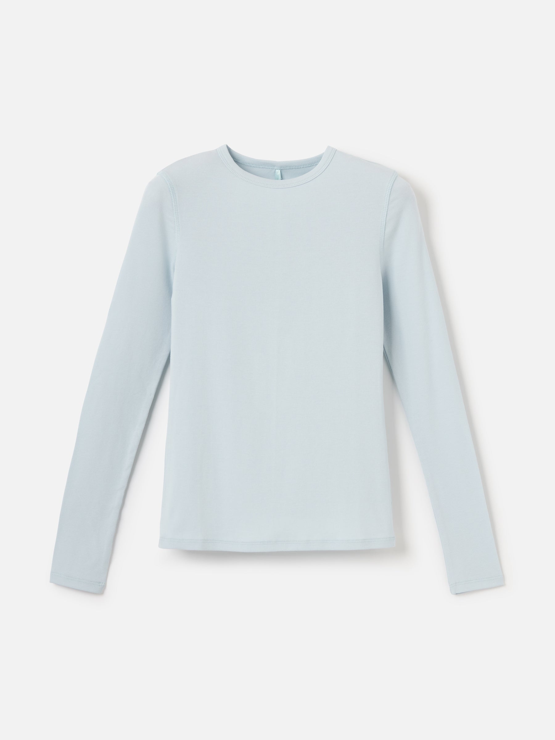 MONK & LOU TOPS Icy Blue / 2XS Beatrice Crewneck Long Sleeve Top