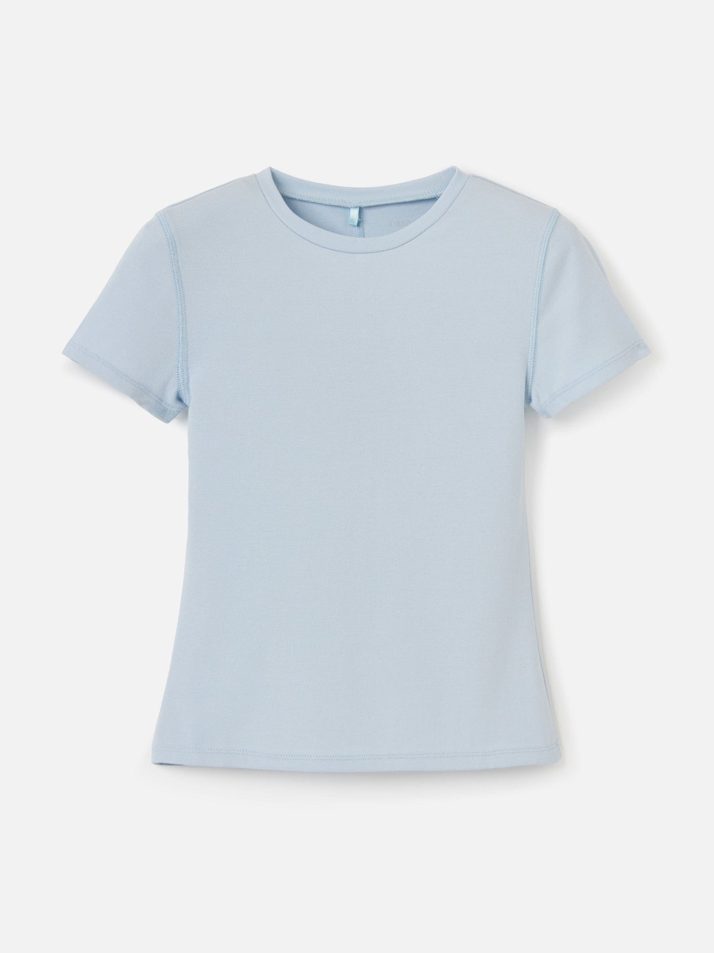 MONK & LOU TOPS Icy Blue / 2XS Toni High Crew Tee