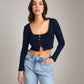 Sweater - Monk & Lou - Capri Cropped Cardigan - PLENTY