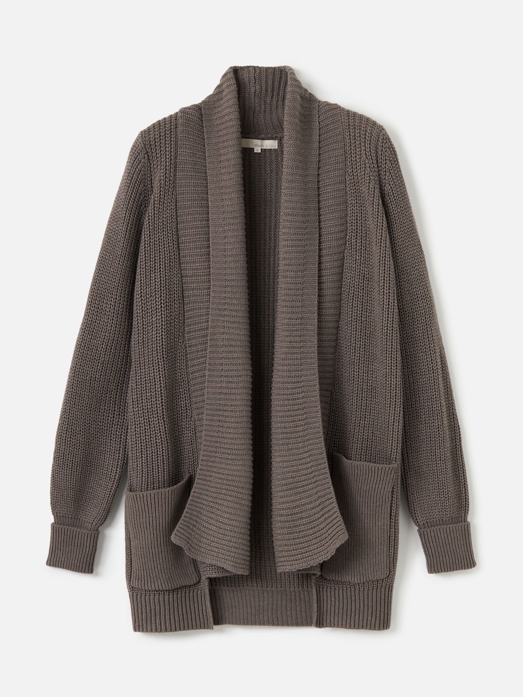 Monk & Lou sweater Melange Taupe / 2XS Nolan Cardi