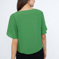 tops - Monk & Lou - Moana Pleat Boatneck Blouse - PLENTY