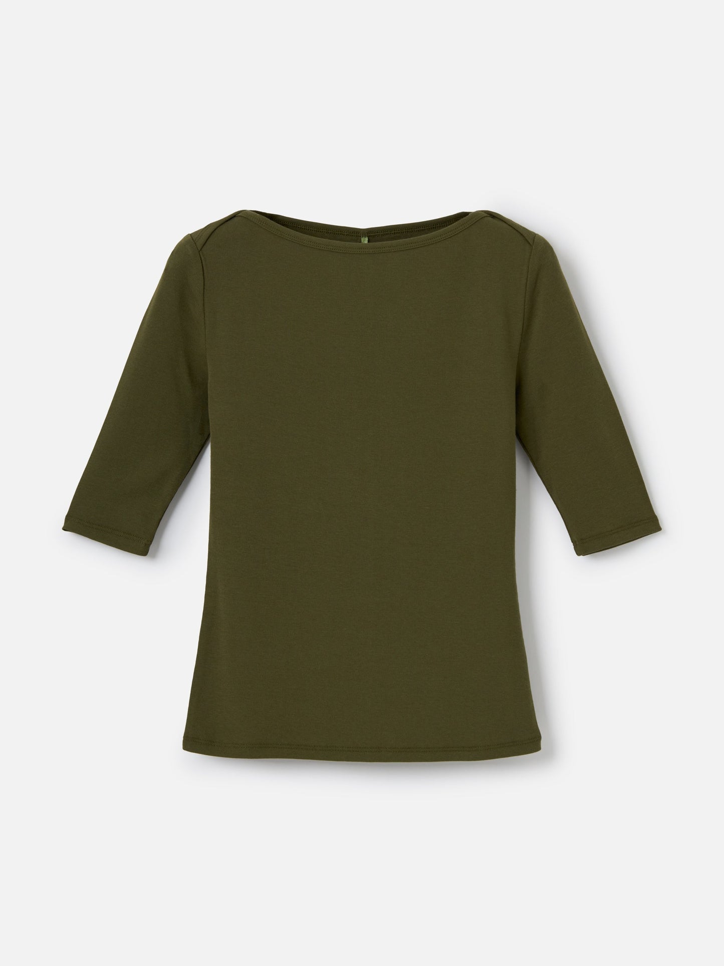 MONK & LOU TOPS Mocha Olive / 2XS Eve Boatneck Top