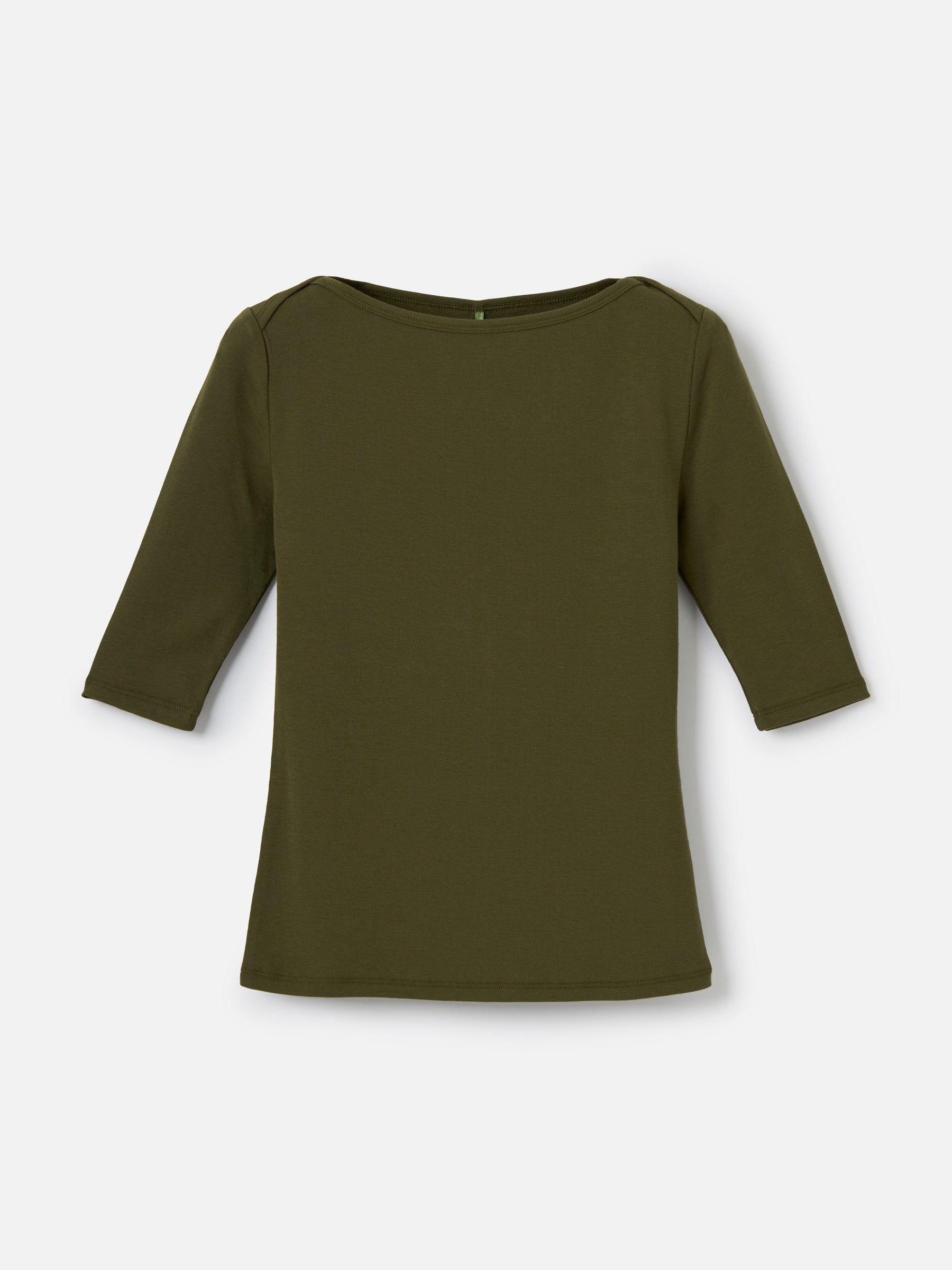 MONK & LOU TOPS Mocha Olive / 2XS Eve Boatneck Top