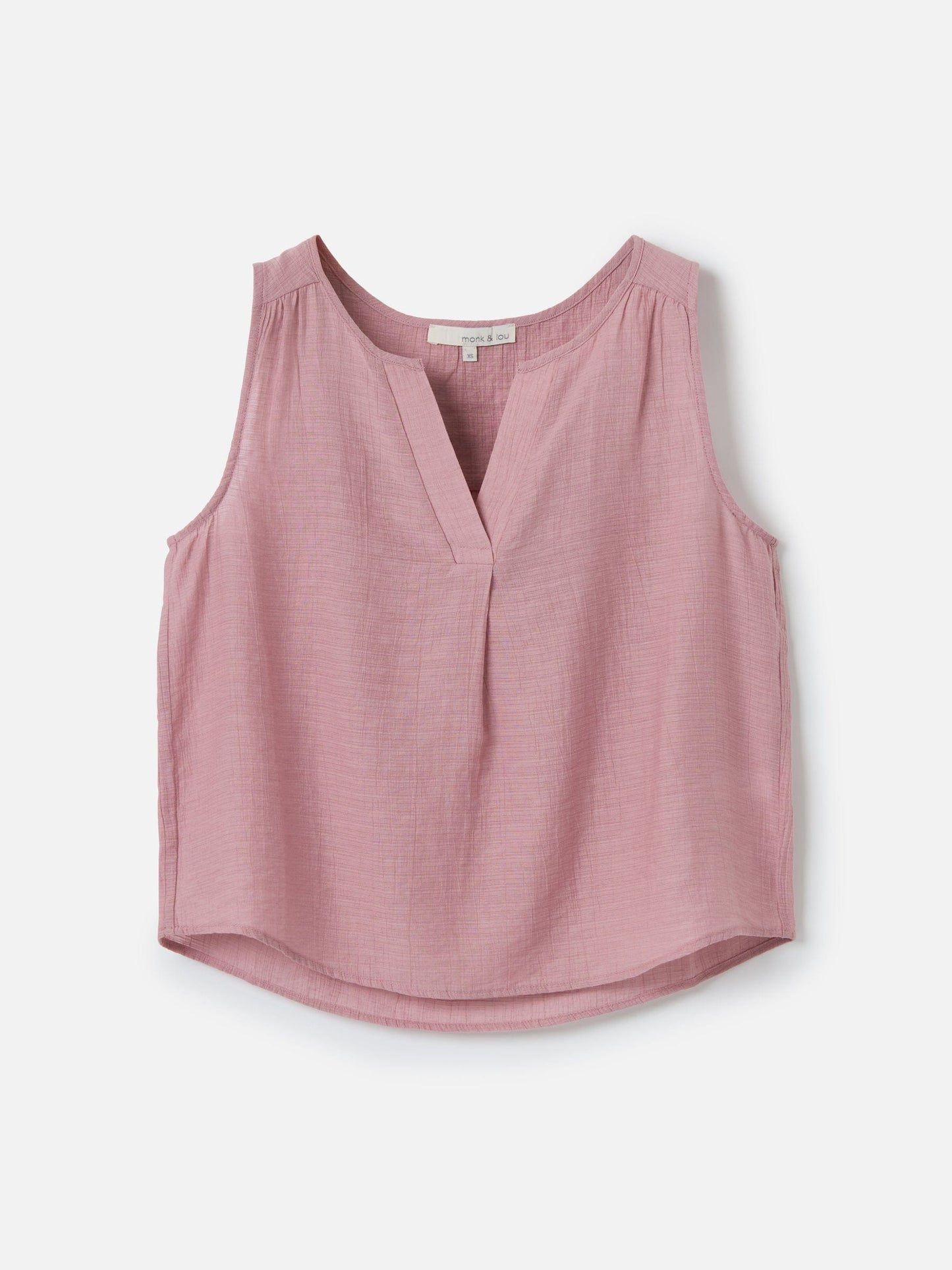 MONK & LOU TOPS Pink Rose / 2XS Rhonda Shell Top