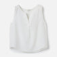 MONK & LOU TOPS White / 2XS Rhonda Shell Top