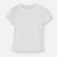 MONK & LOU TOPS White Heather Gray / 2XS Toni High Crew Tee