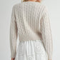 Sweater - SADIE & SAGE - Lulu Embroidered Daisy Sweater - PLENTY