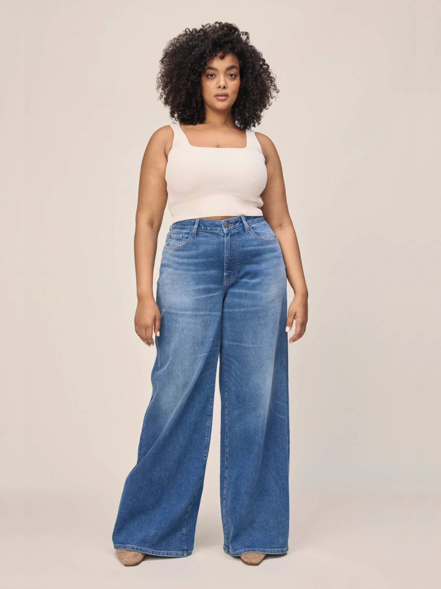 NCE Wide Leg Jeans - Brightside