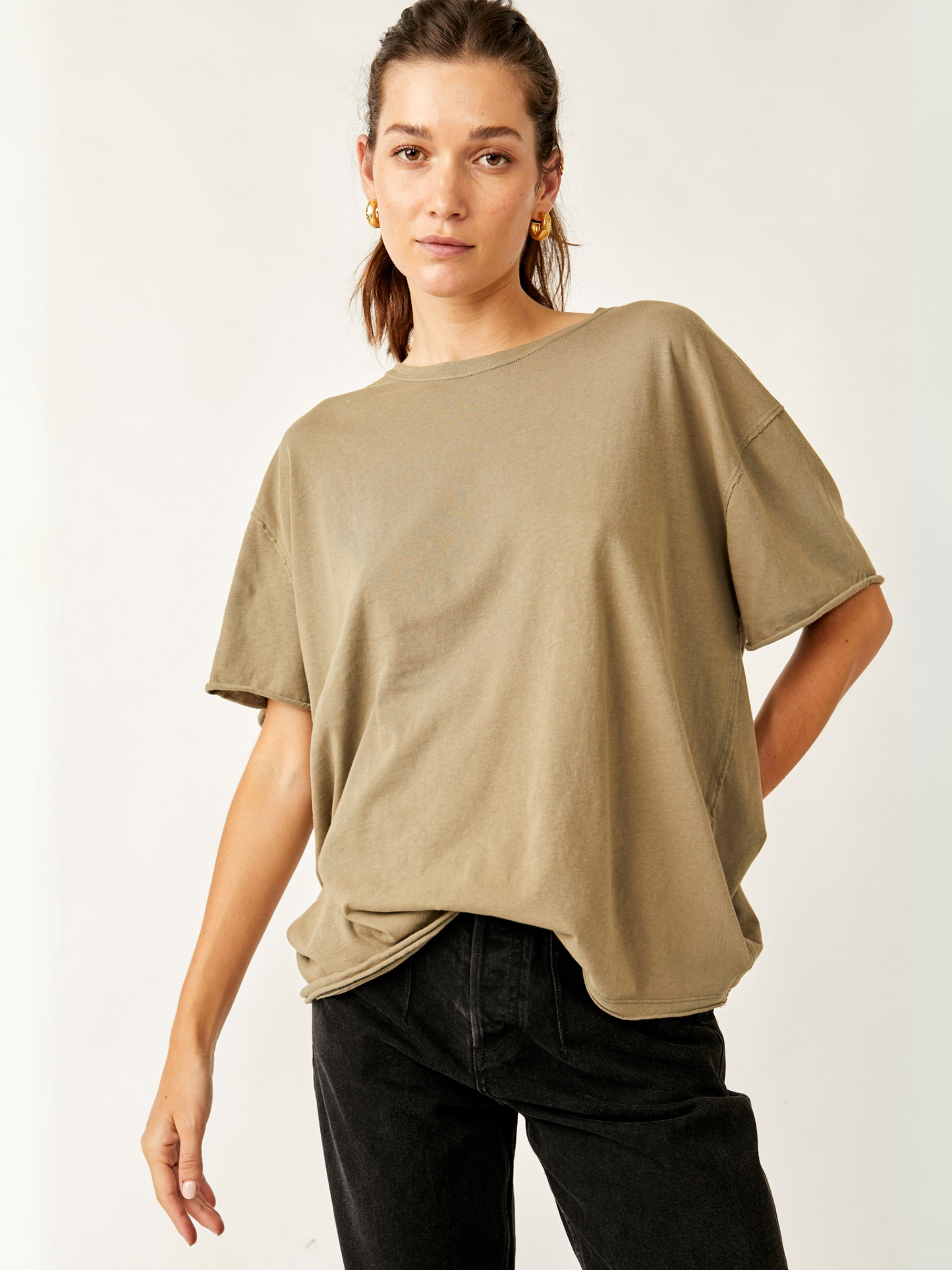 Nina Cotton Oversized Tee