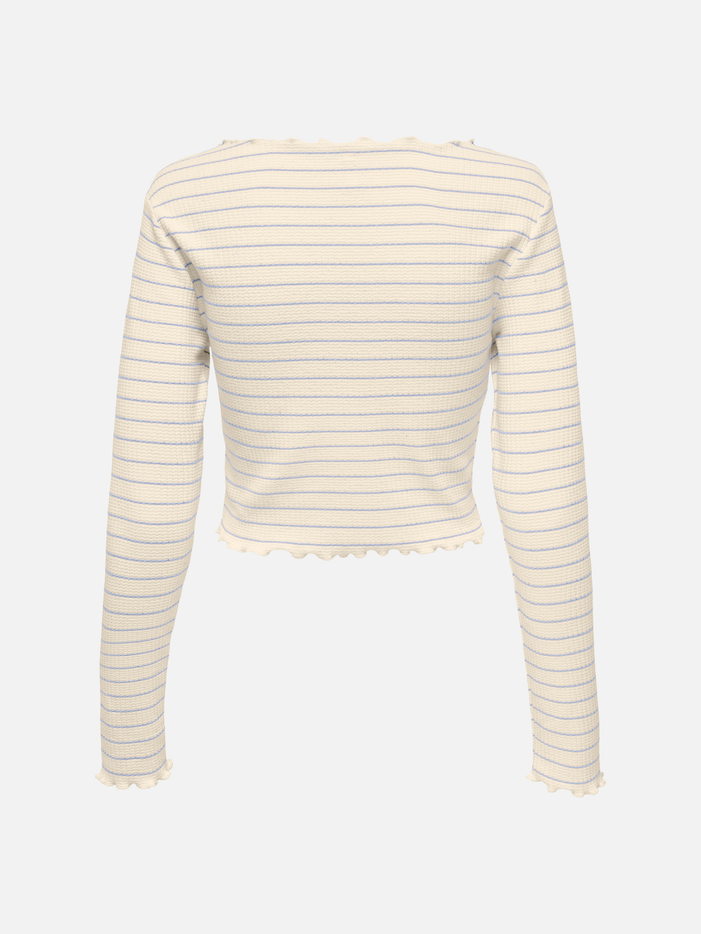 Anits Stripe Long Sleeve Crop Top