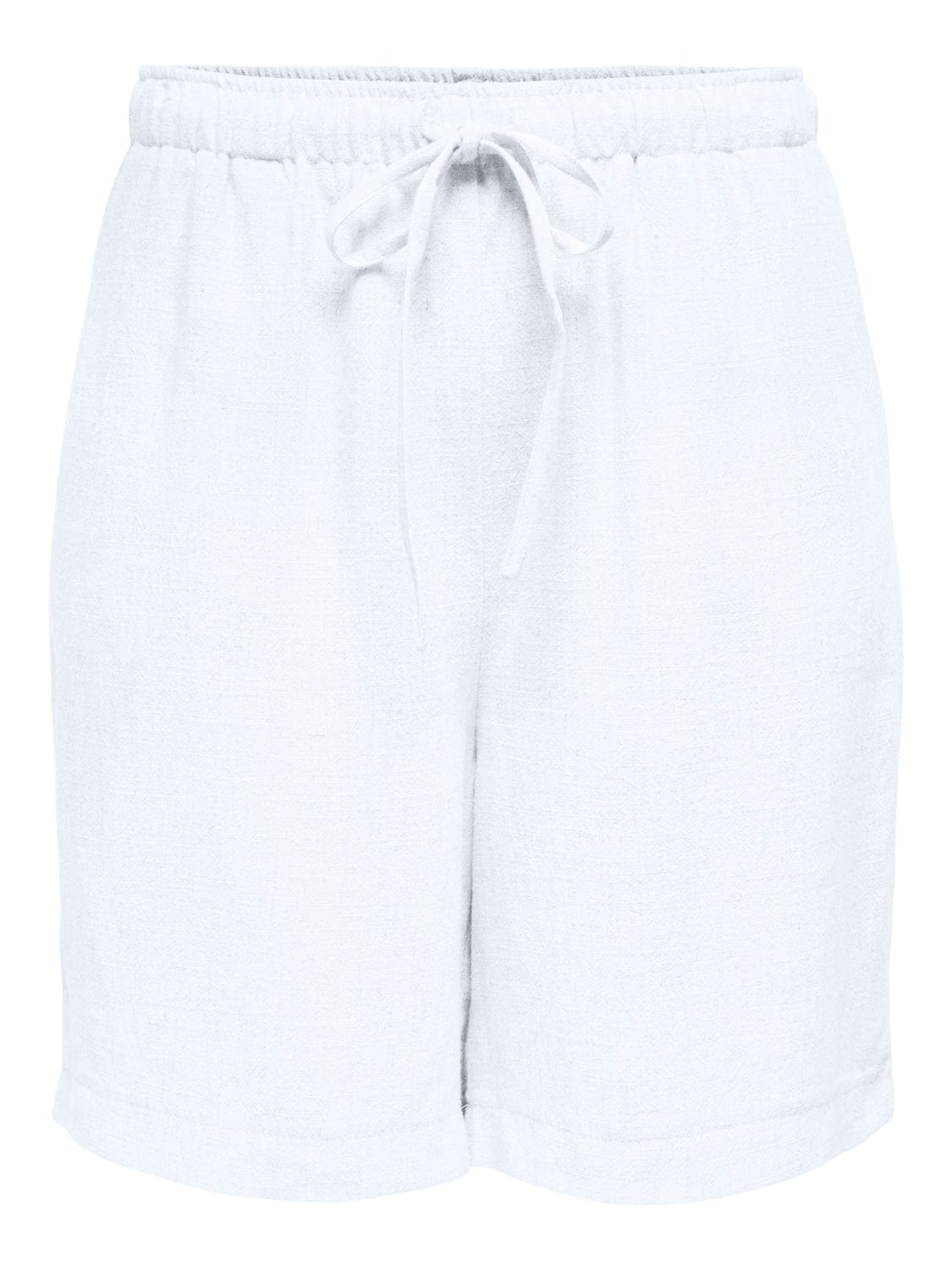 Only Bottoms Bright White / XS Siesta Pull Up Linen Short