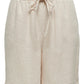 Only Bottoms Moonbeam / XS Siesta Pull Up Linen Short