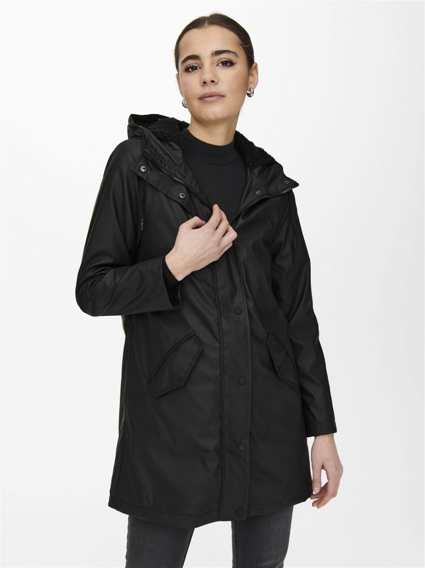 Only JACKETS ONLY SALLY TEDDY RAINCOAT