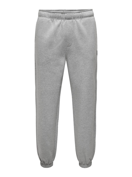 m bottoms - ONLY&SONS - Dan Life Relax Heavy Sweat Pants - PLENTY