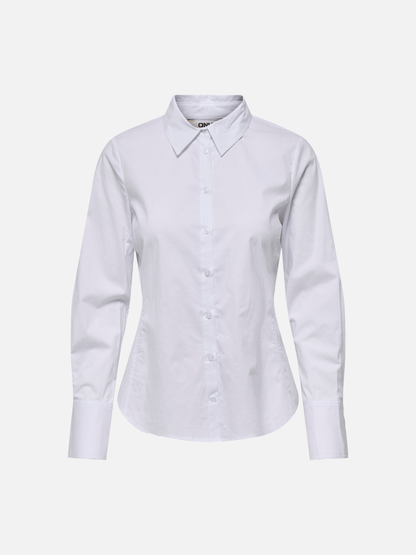 ONLY TOPS Bright White / XS Mira Fitted Shirt