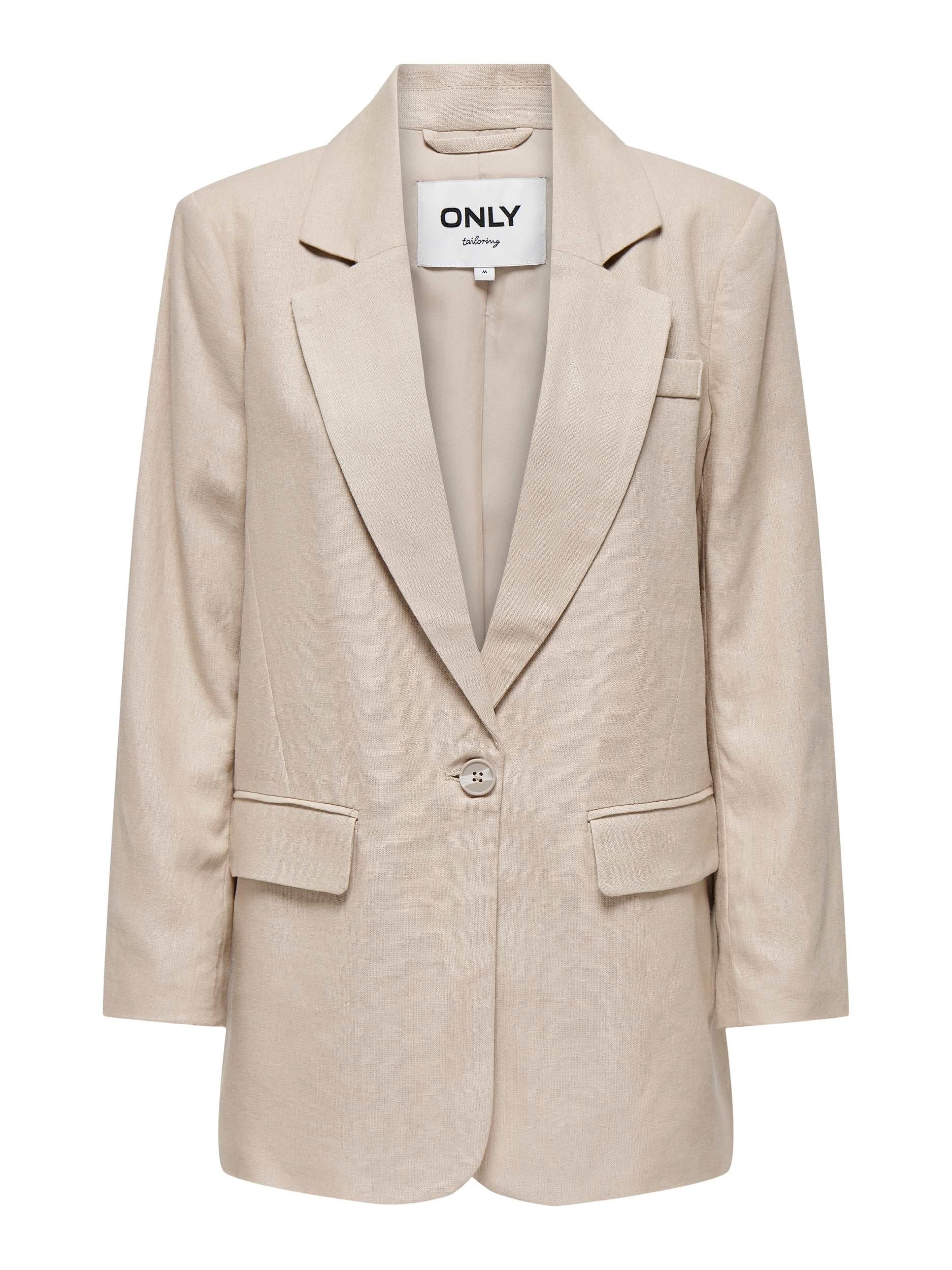 Outerwear - Only - Caro-Lana Oversized Linen Blazer - PLENTY