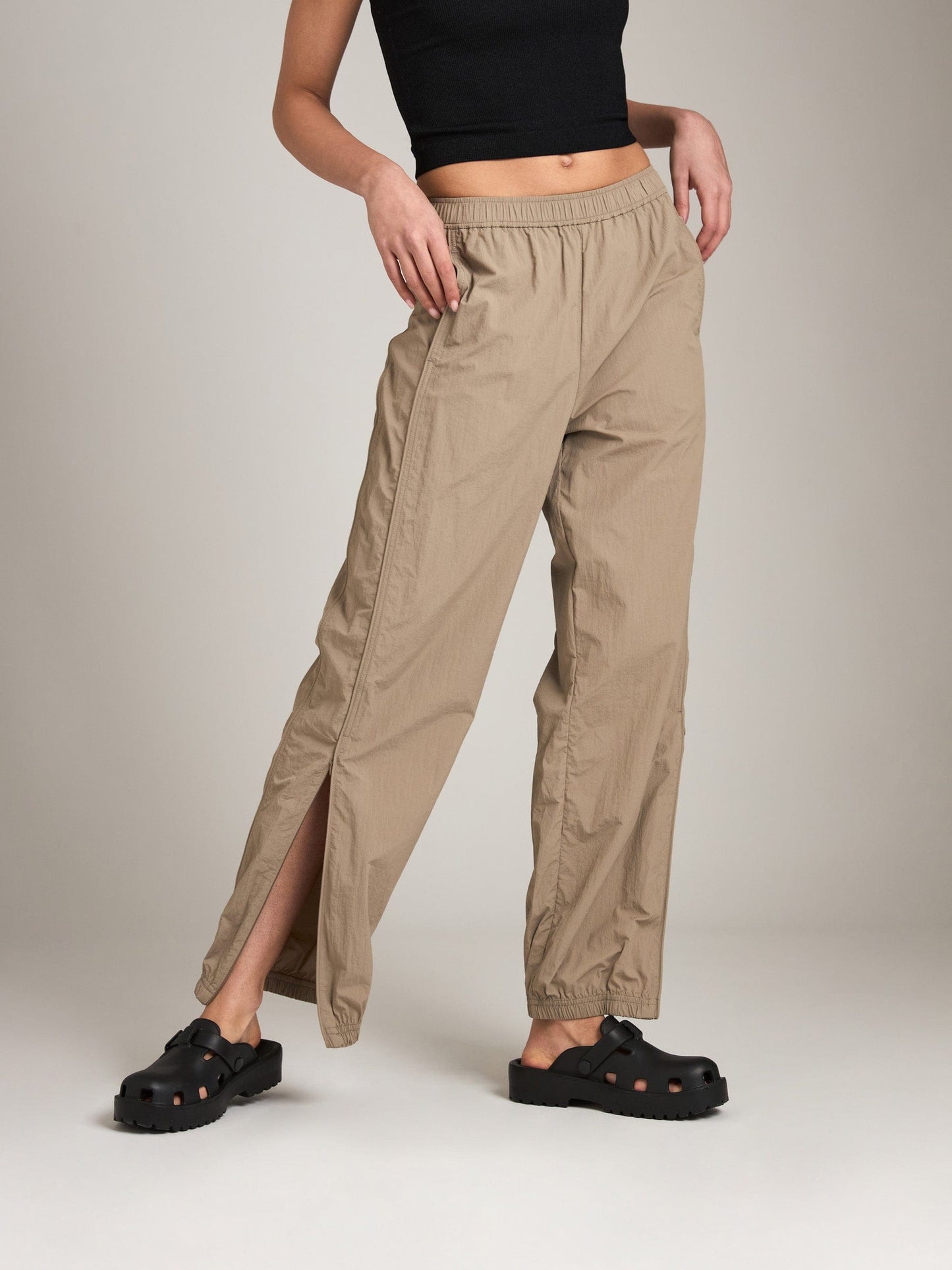 PGD Bottoms Parachute Romil Track Zip Pants