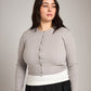 PGD Sweater Heather Dolphin / XXS Nico Crop Cardi