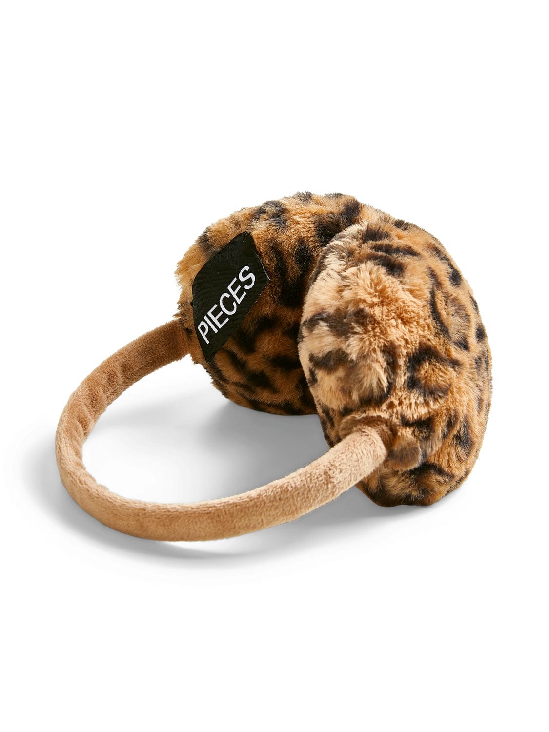 PIECES ACCESSORIES Fossil Leopard Jeanel Earmuffs