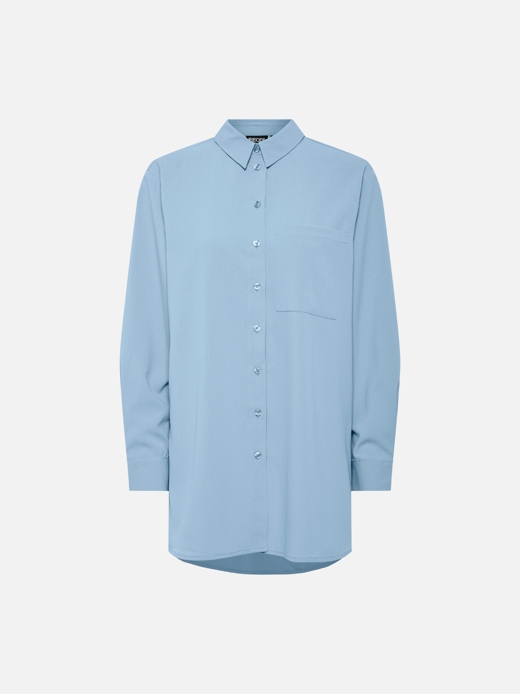 PIECES TOPS Cashmere Blue / XS Poppy Oxford Shirt