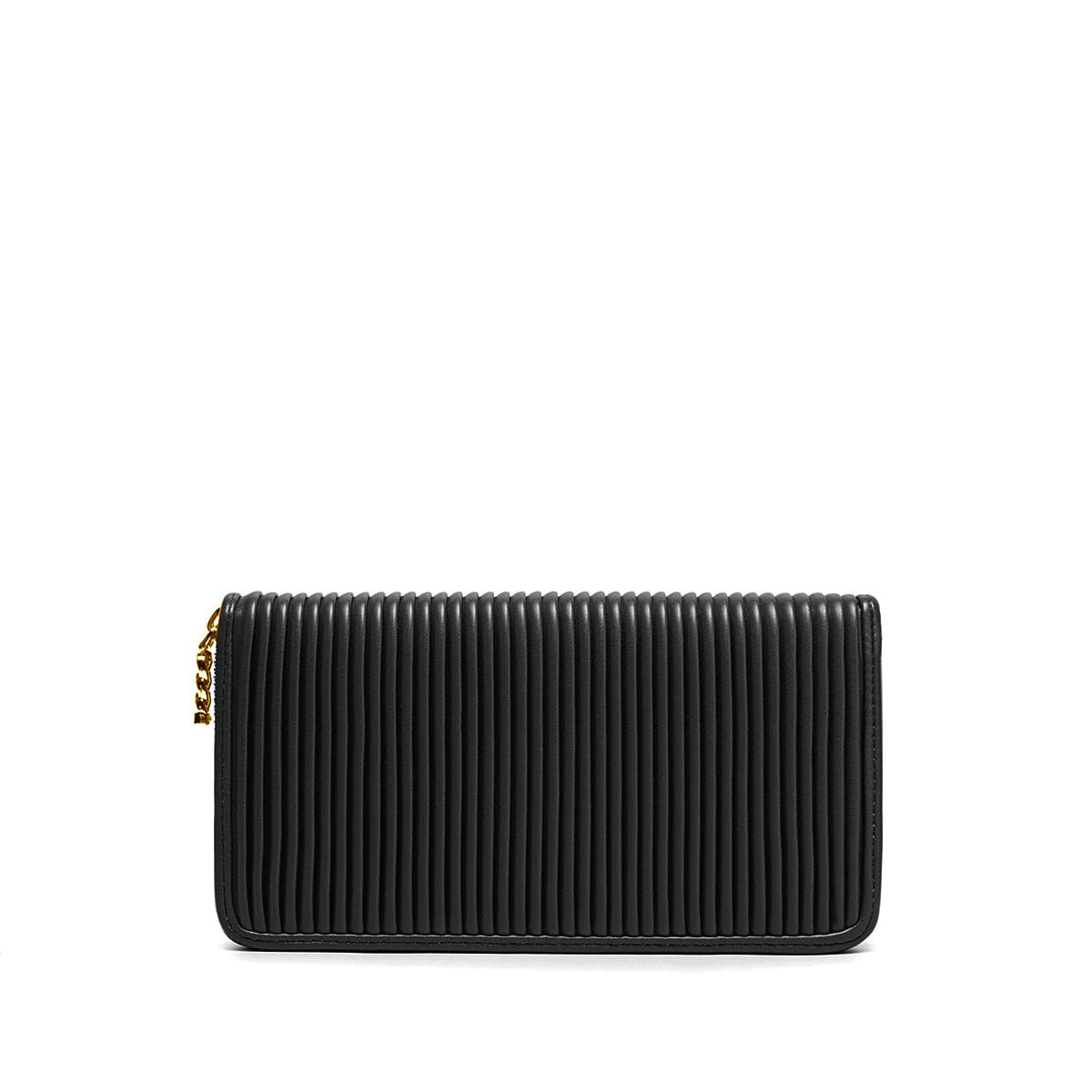 Pixie Mood BAGS Black Pleated Sandy Pleated Wallet