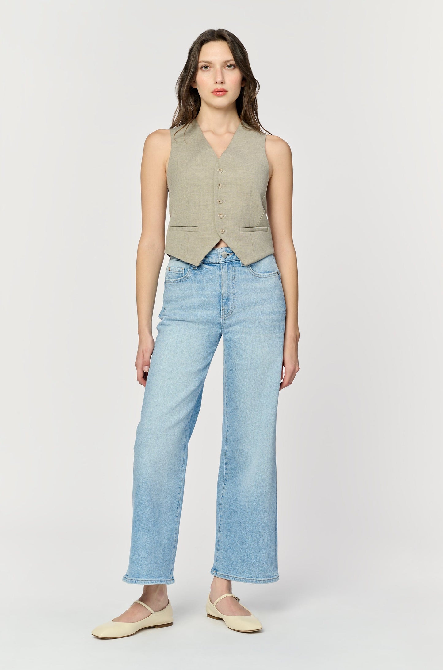 DENIM - WARP & WEFT - ICN Crop Wide Leg - Last Summer - PLENTY