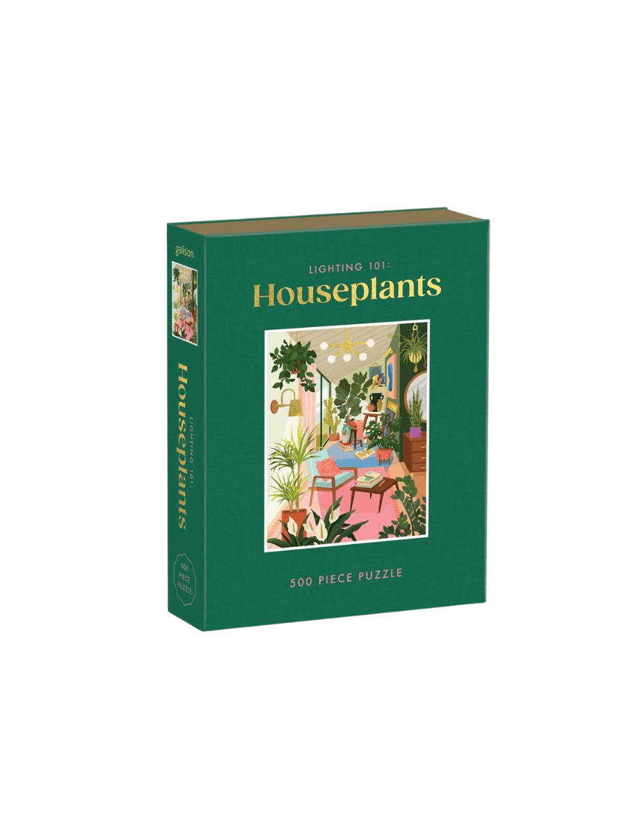 RAINCOAST LIFESTYLE LIGHTING 101 Lighting 101: Houseplants 500 Piece Book Puzzle