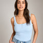 RD STYLE TOPS Bluebell / XS Tialey Henley Bodysuit