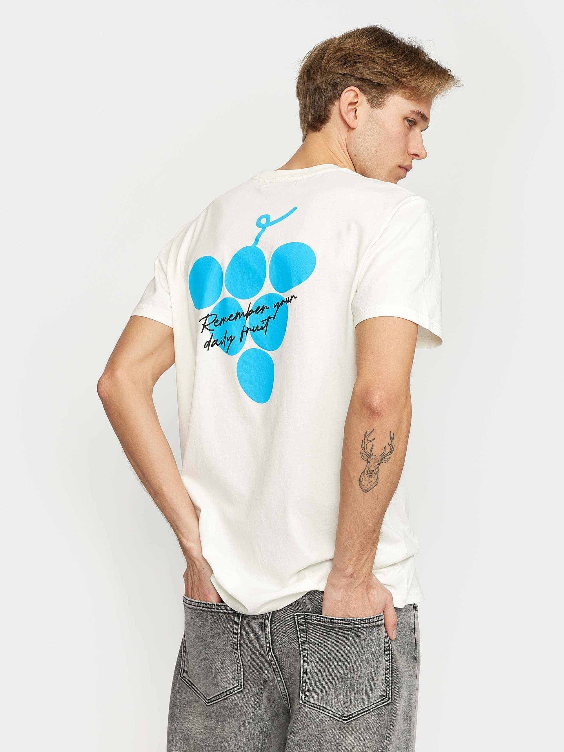 REVOLUTION m tops Grapes Printed T-Shirt