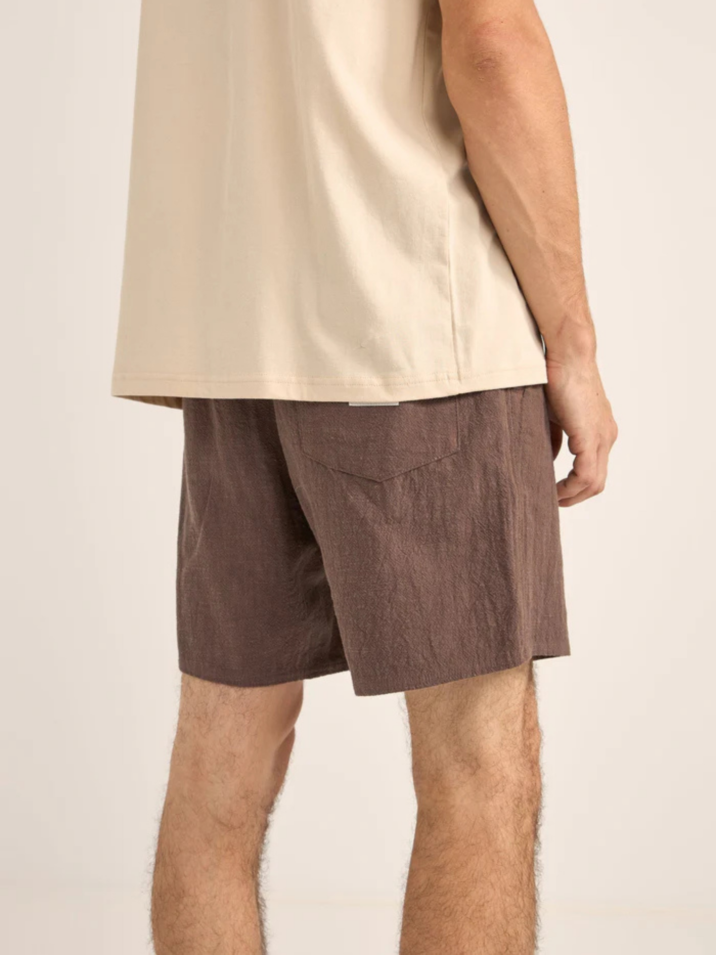 Textured Linen Jam Shorts