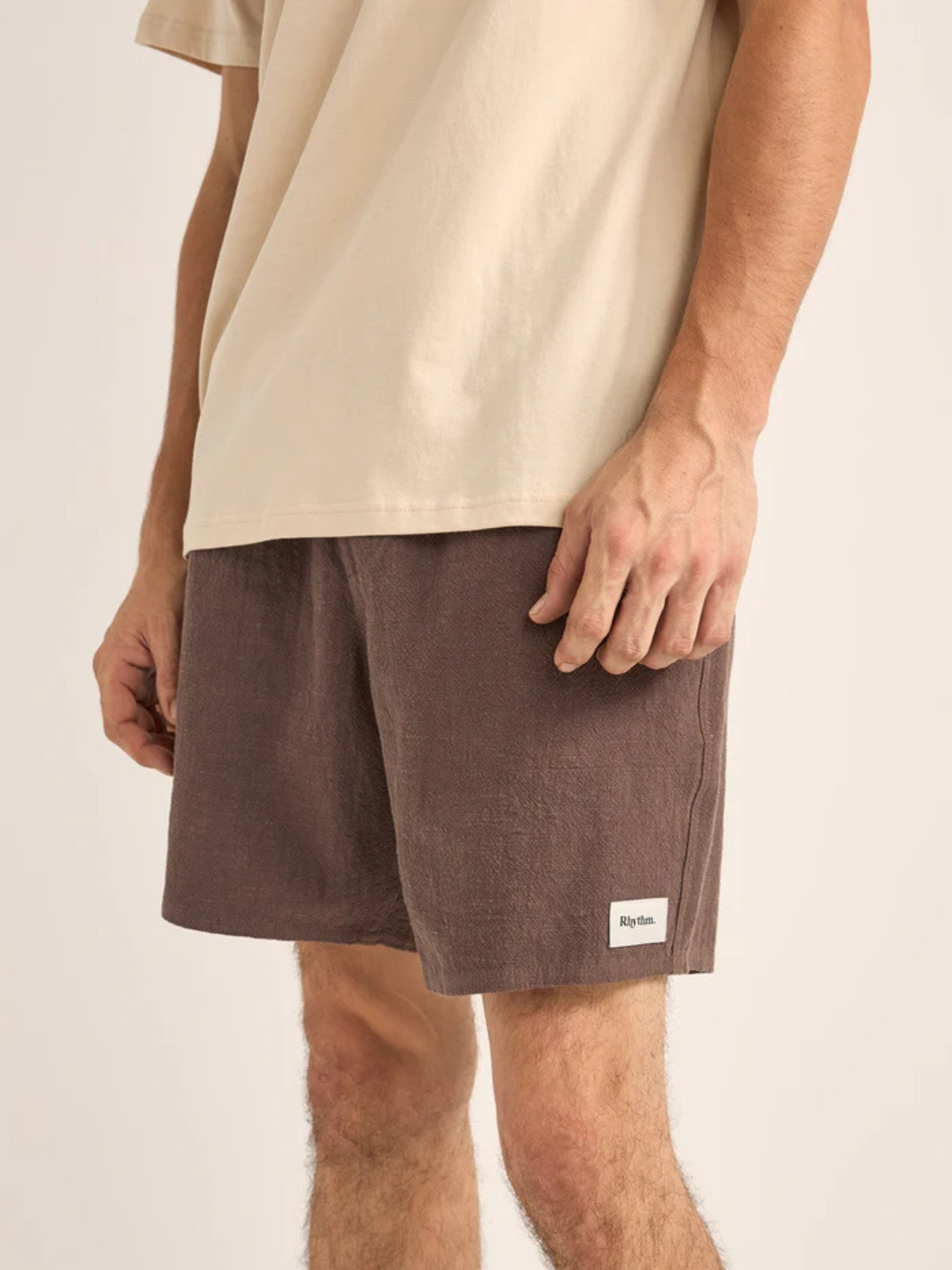 Textured Linen Jam Shorts